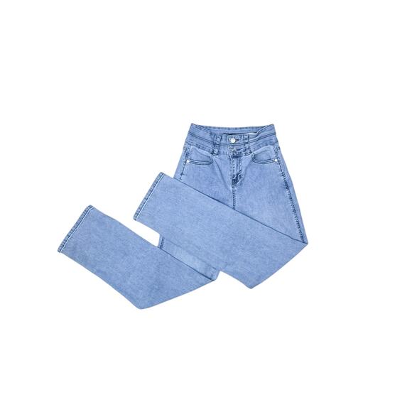 BCBG Generation Ultra High Rise Straight Leg Jeans -Size 3/26 - Picture 4 of 7